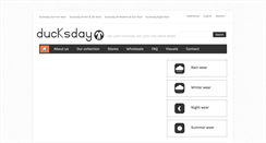 Desktop Screenshot of ducksday.com